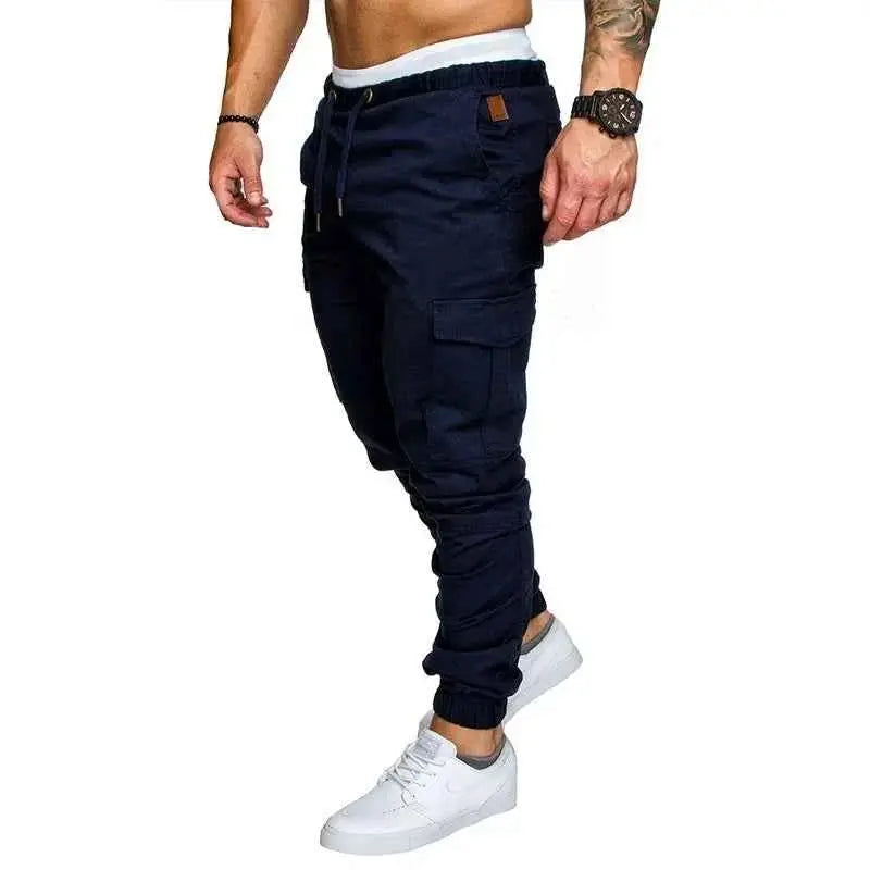 Casual Mens Asian Size Pants With Large Pockets Hip Hop Harem Style Sweatpants Joggers For Men Soft Comfort Fit