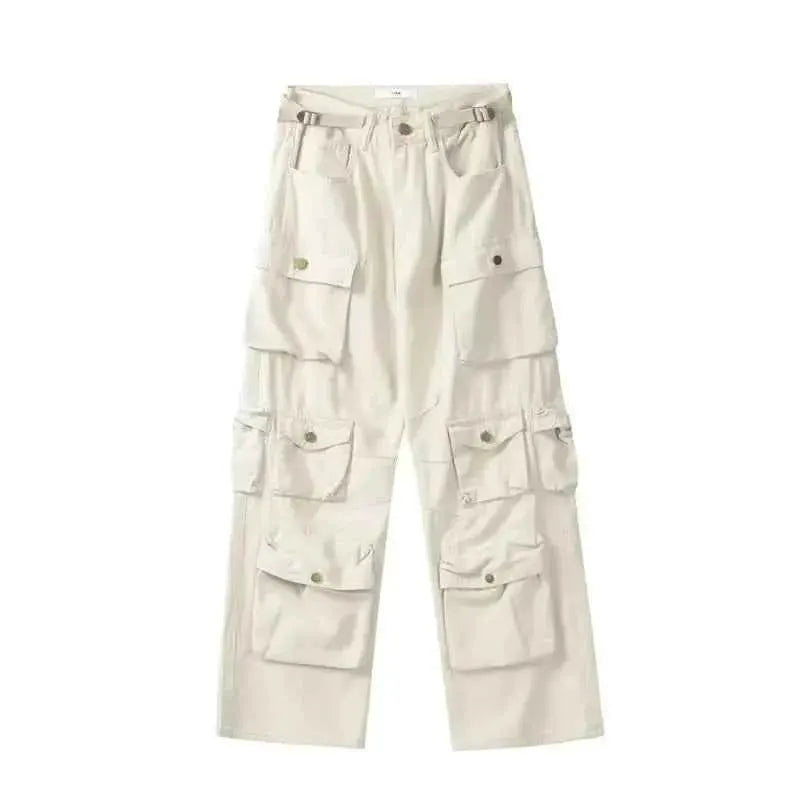 Taruxy Cargo Pants For Women With Multiple Pockets Loose Fit High Waist Baggy Streetwear Sweatpants Trousers