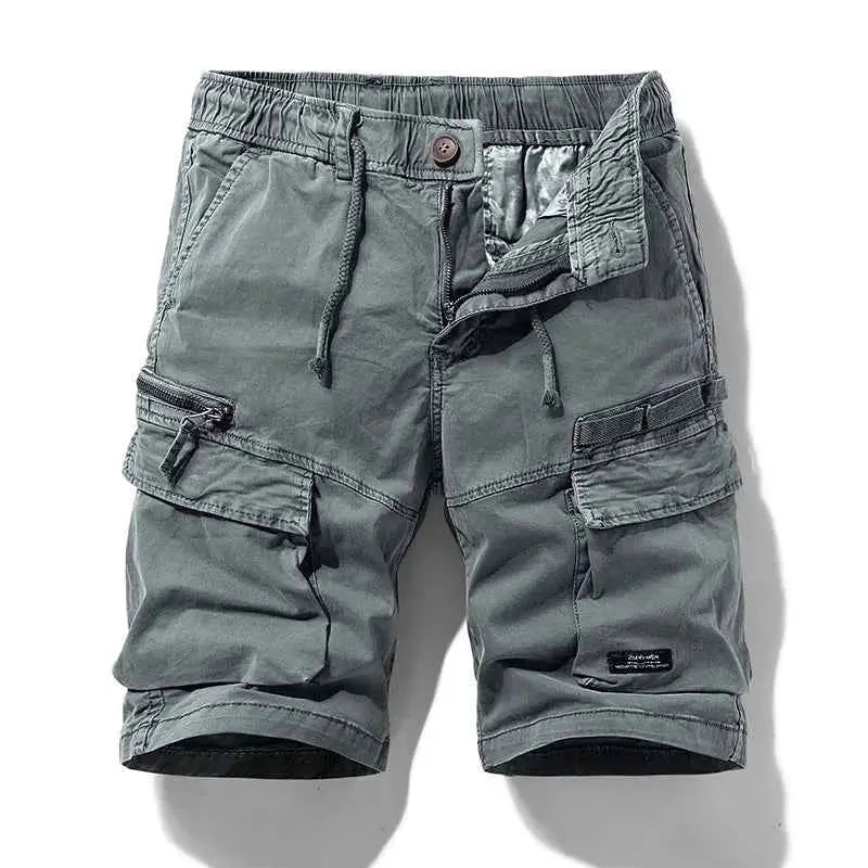 Mens Cotton Cargo Shorts Camouflage Bermuda Beach Jogger Casual Summer Wear Lightweight Durable