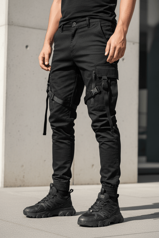 Men's Tactical Cargo Joggers — How to Style Techwear Pants for Everyday Streetwear - TeenStylo
