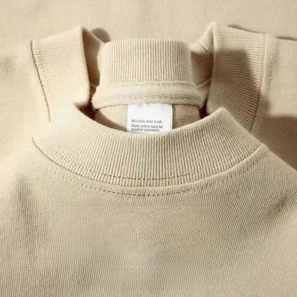Back view of women's B7 printed short sleeve t-shirt streetwear style | TeenStylo