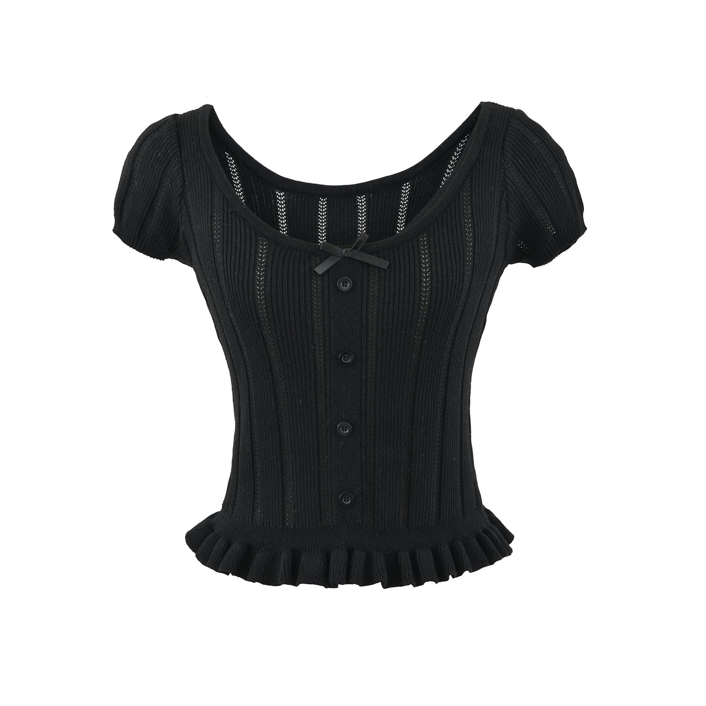 Gray women's round neck short sleeve T-shirt styled in casual streetwear look – TeenStylo