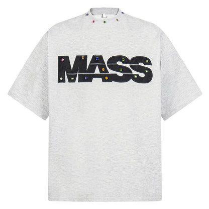 White unisex loose fit crew neck short sleeve couple tee lifestyle shot TeenStylo