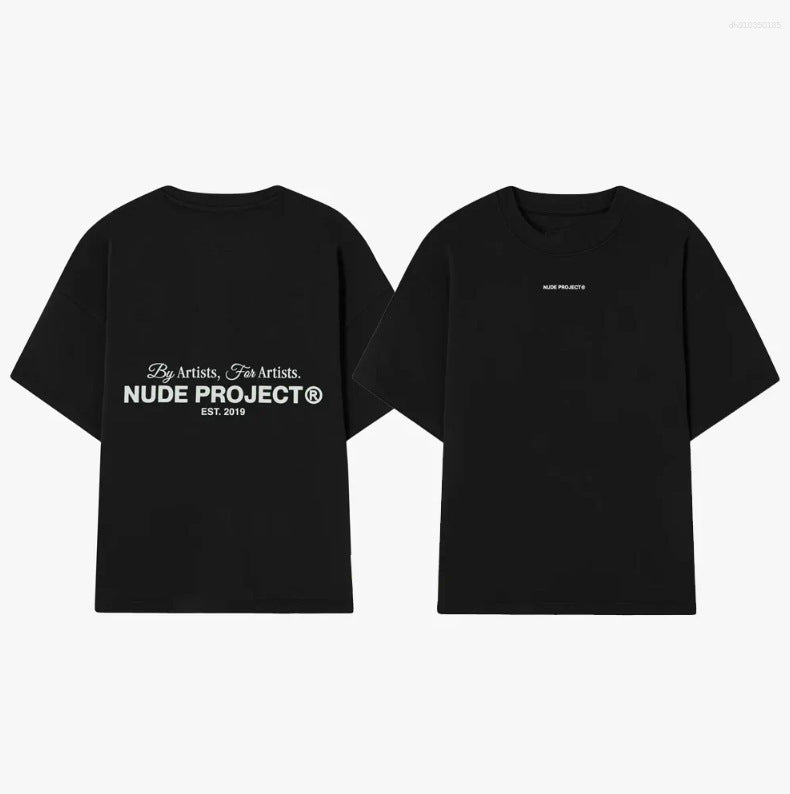 Black unisex South America Ndy printed scuffer t-shirt lifestyle style streetwear fashion TeenStylo