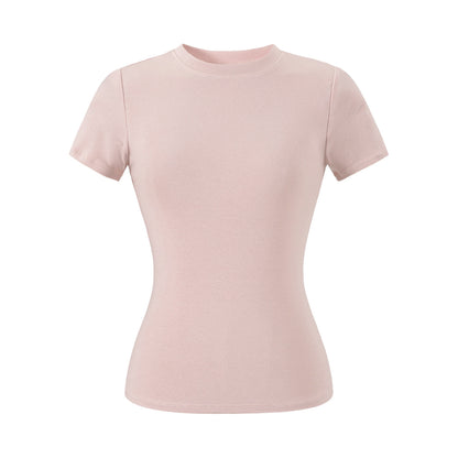 Black round neck short sleeve unisex T-shirt front view – Y2K streetwear essential | TeenStylo