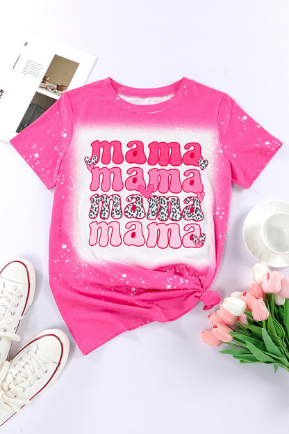Rose tie dye graphic letter print unisex lifestyle look styled in Y2K streetwear aesthetic at TeenStylo