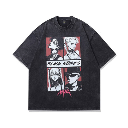 Unisex heavyweight pure cotton American T-shirt in colour 250, short sleeve streetwear lifestyle style at TeenStylo