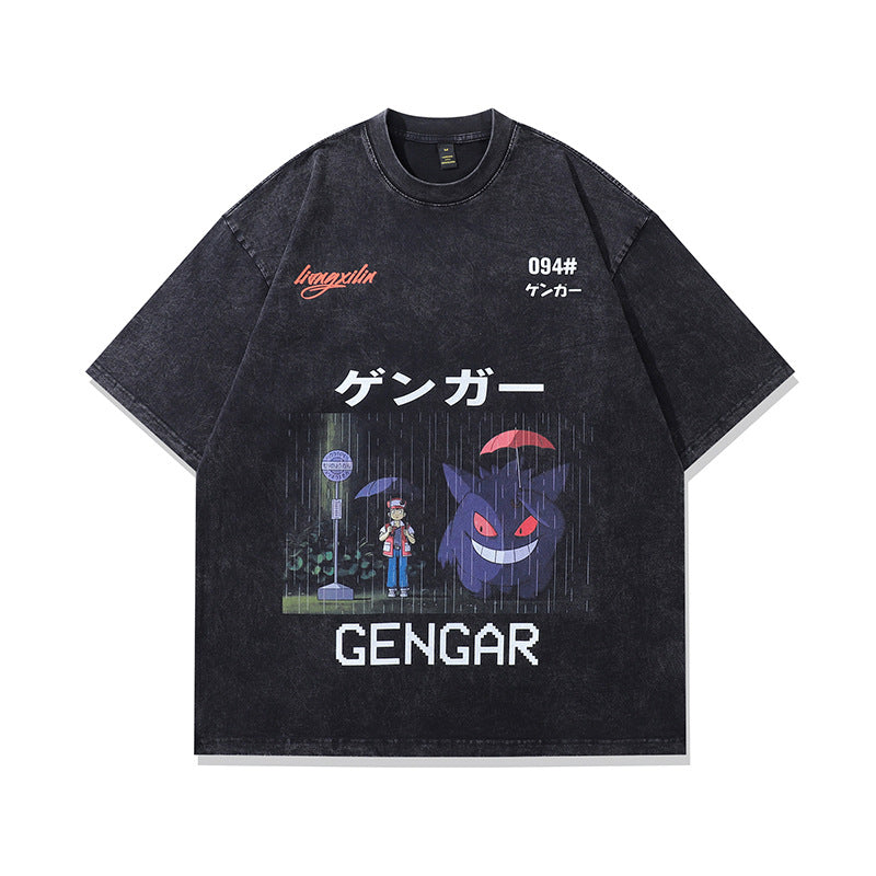 Men's short sleeve streetwear shirt color 235 lifestyle style TeenStylo