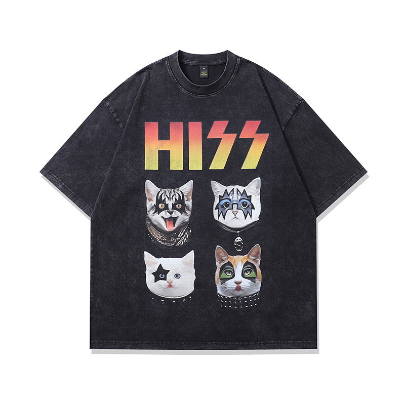 TeenStylo men's short sleeve streetwear top in colour 223, spring summer fashion lifestyle look - TeenStylo