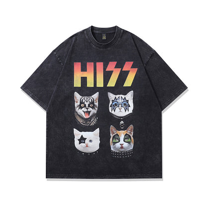 TeenStylo men's short sleeve streetwear top in colour 223, spring summer fashion lifestyle look - TeenStylo