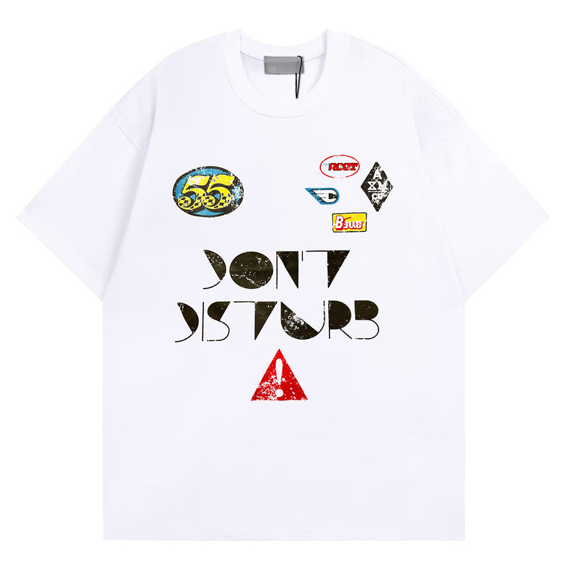 White unisex short sleeve summer t-shirt front view, minimalist streetwear essential | TeenStylo