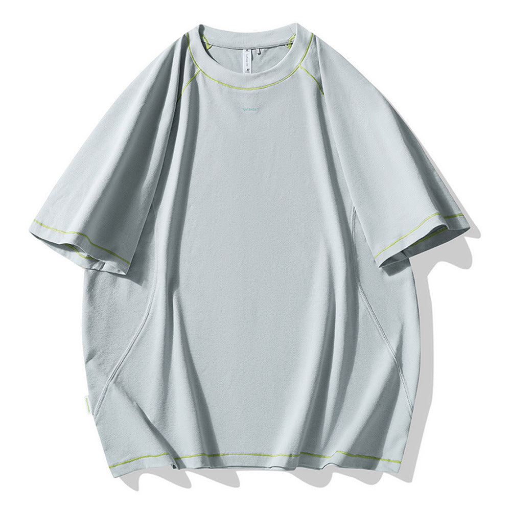 Fog silver American style printed short sleeve t-shirt for men lifestyle shot TeenStylo