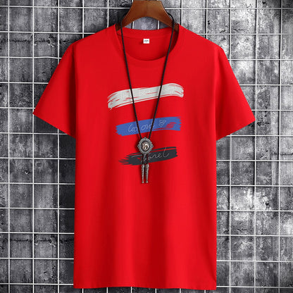Red anime gothic men's T-shirt streetwear summer fashion lifestyle style TeenStylo