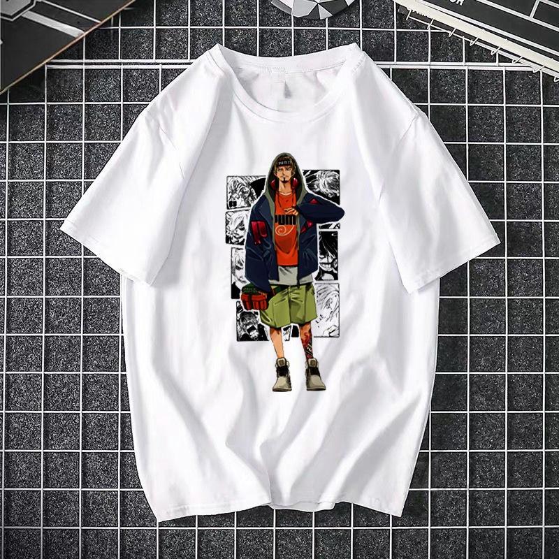 Black One Piece Pirate King Luffy Fourth Gear printed unisex streetwear lifestyle tee at TeenStylo