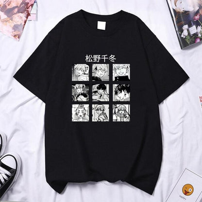 Tokyo Revengers Chifuyu Matsuno graphic t-shirt for men in KT011601 front view - TeenStylo