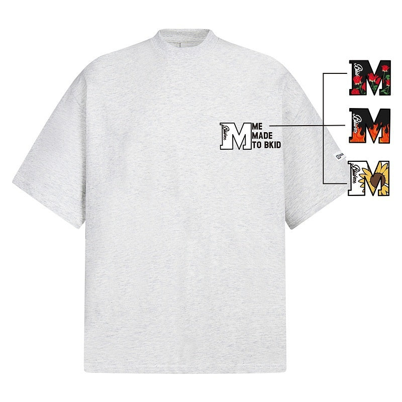 White unisex short sleeve couple T-shirt summer streetwear lifestyle look | TeenStylo