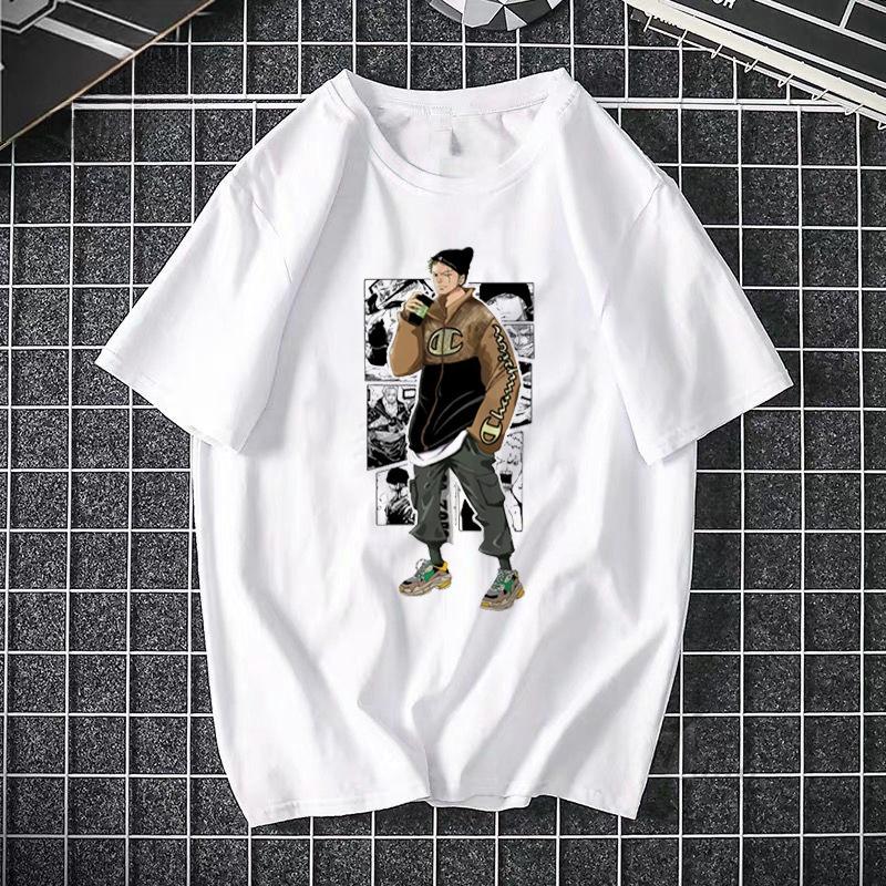 ONE PIECE Luffy Fourth Gear white unisex printed streetwear lifestyle tee TeenStylo
