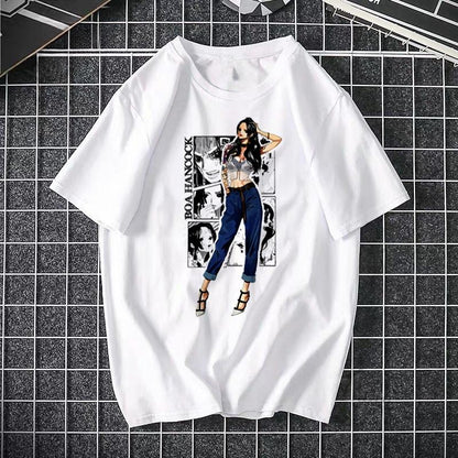 ONE PIECE Luffy Pirate King Fourth Gear white unisex printed streetwear graphic tee lifestyle TeenStylo