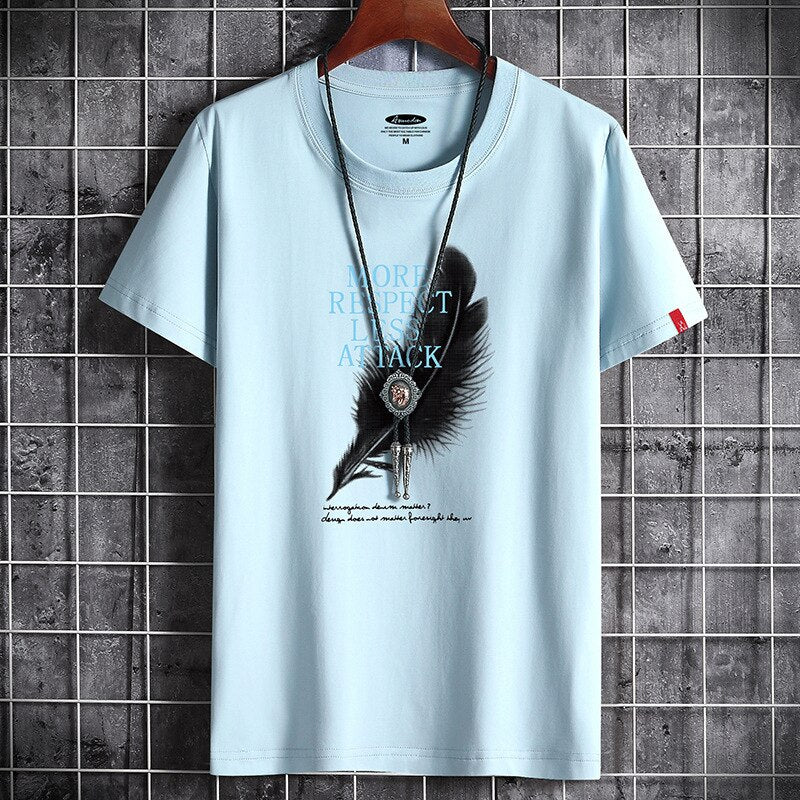 Yellow oversized anime graphic T-shirt for men, casual summer streetwear fashion style - TeenStylo