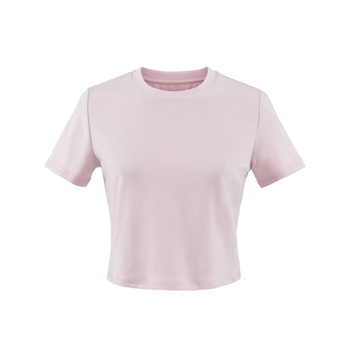 Brown unisex round neck short sleeve T-shirt front view | TeenStylo