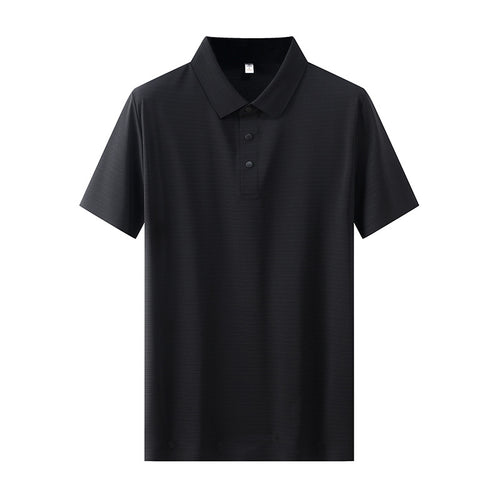 White short sleeve polo shirt for men, clean classic streetwear style - TeenStylo