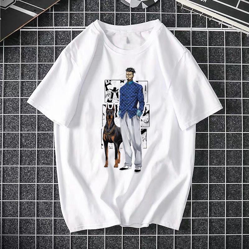 ONE PIECE Luffy Fourth Gear white unisex printed streetwear tee lifestyle shot TeenStylo