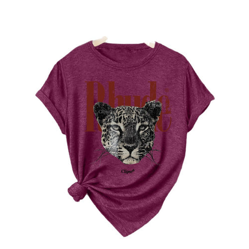 Dark red Rhude text short sleeve unisex t-shirt front view | TeenStylo