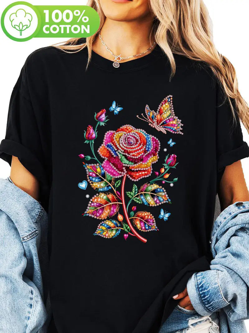 Unisex B3 printed short sleeve t-shirt lifestyle shot streetwear style fashion TeenStylo