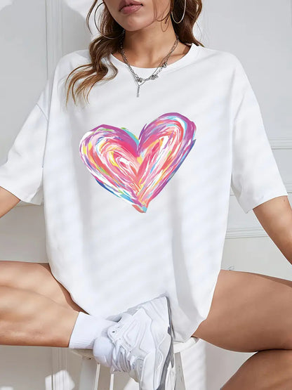 Unisex printed short sleeve t-shirt in B8 lifestyle style from Y2K streetwear collection TeenStylo