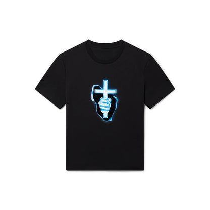 Unisex graphic print casual short sleeve T-shirt in color 6, Y2K streetwear style – TeenStylo