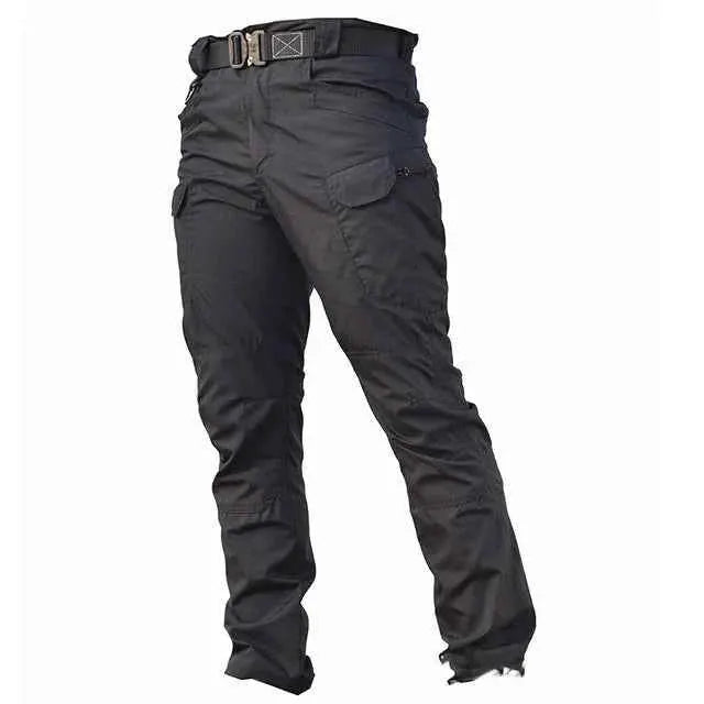 IX9 City Military Tactical Pants For Men SWAT Combat Army Hiking Cargo Waterproof Outdoor Trousers