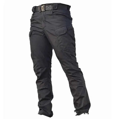 IX9 City Military Tactical Pants For Men SWAT Combat Army Hiking Cargo Waterproof Outdoor Trousers