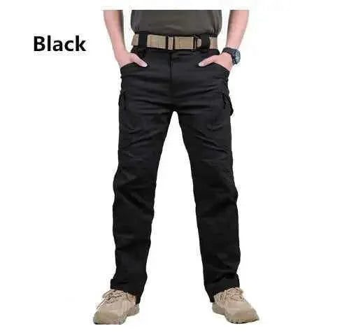 IX9 97 Percent Stretch Cotton Men Military Tactical Cargo Pants SWAT Combat Army Trousers With Multiple Pockets