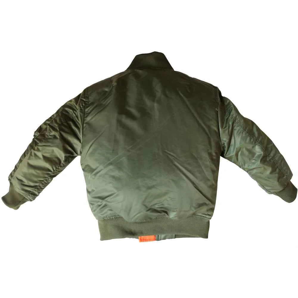 Yesars Kids Winter Jacket MA1 Bomber Flight Coat For Boys 2T To 12T Warm Windproof Waterproof Outerwear