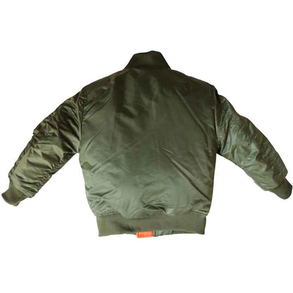 Yesars Kids Winter Jacket MA1 Bomber Flight Coat For Boys 2T To 12T Warm Windproof Waterproof Outerwear