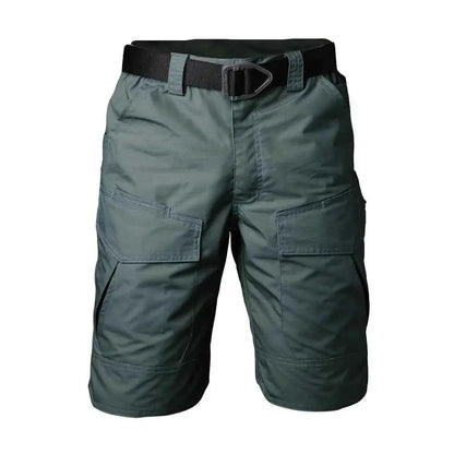 Summer Men's Tactical Cargo Shorts Waterproof Camouflage Ripstop Cotton Shorts For Army Military And Casual Wear