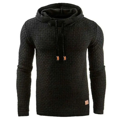 2021 New Men Tracksuit Hooded Sweatshirt and Pants Set Solid Color Casual Sportswear S to 5XL Plus Size