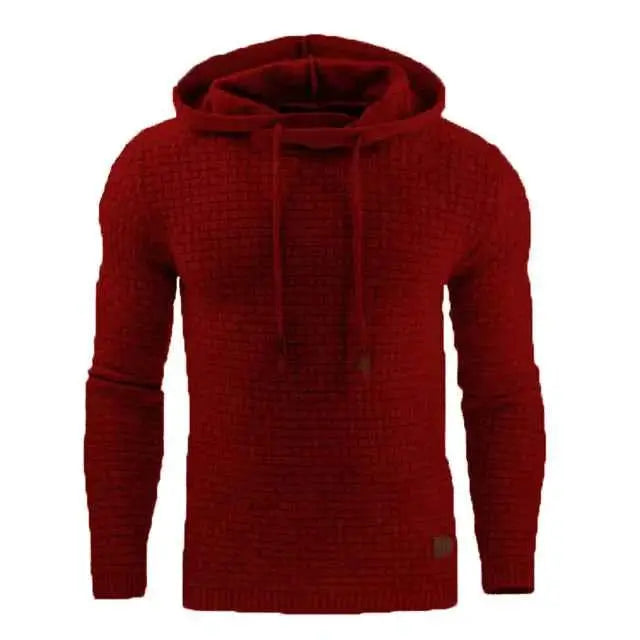 2021 New Men Tracksuit Hooded Sweatshirt and Pants Set Solid Color Casual Sportswear S to 5XL Plus Size