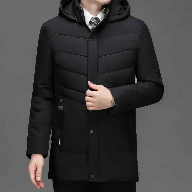 Windproof Gift For Father And Husband Parka By TeenStylo Warm Winter Coat With Wind Resistant Shell And Cozy Lining