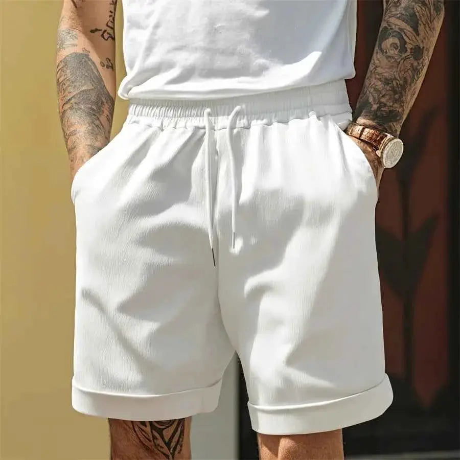 New Summer Mens Sport Workout Shorts Quick Dry Athletic Shorts Lightweight Running Shorts With Pockets Gym Beach Pants