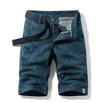 New Summer Men Cargo Camouflage Shorts Cotton Beach Multi Pocket Casual Jogger Shorts For Spring Dropshipping