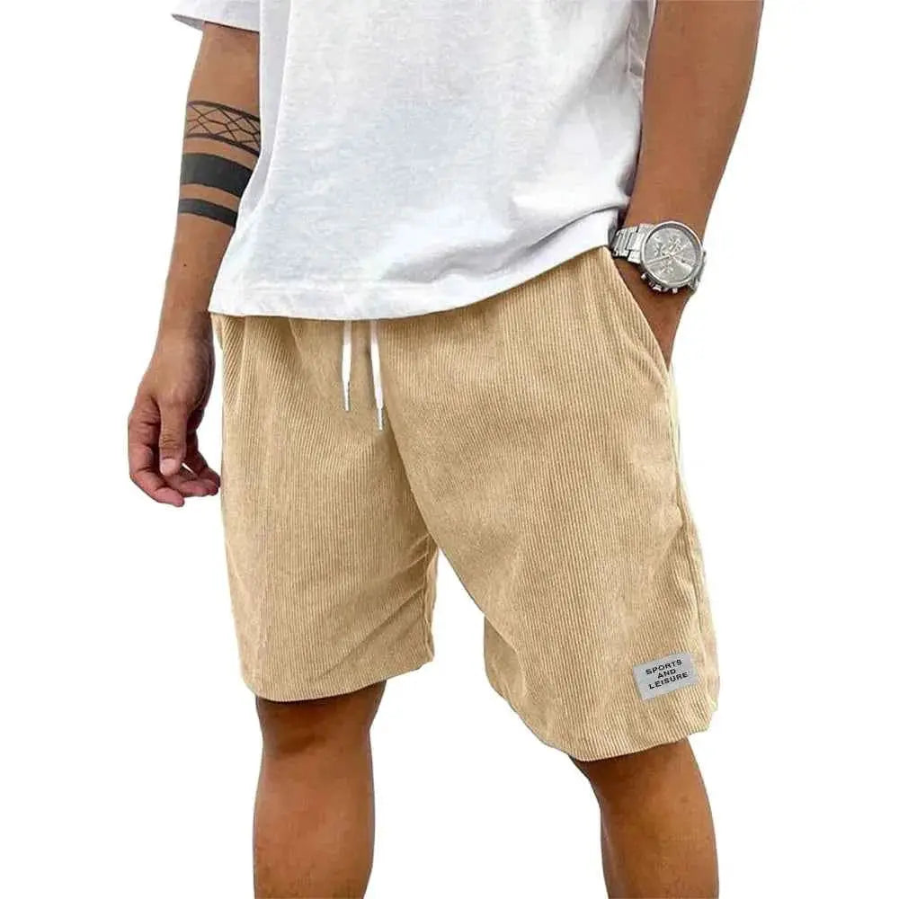 Summer Men Lightweight Corduroy Sweatpants Casual Wear For Everyday Comfort TeenStylo