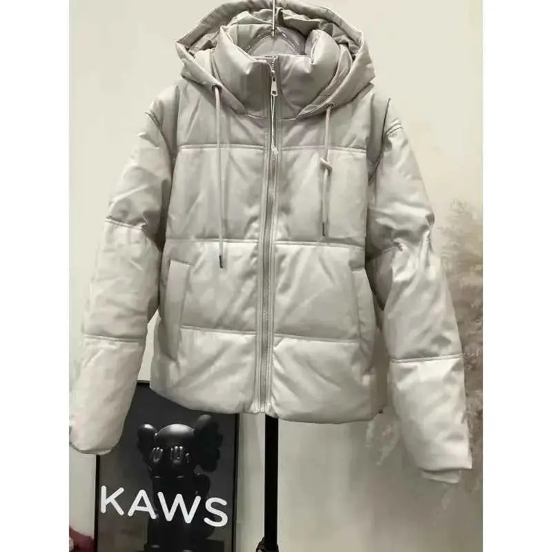 Winter Womens Coat Warm Puffer Jacket For Cold Weather Insulated Outerwear Made For All Day Comfort