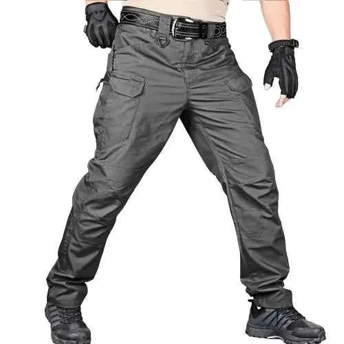 Tactical Cargo Pants For Men Military Combat Trousers With Multiple Pockets For Work Hiking Casual Plus Size 6XL