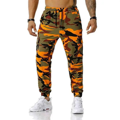 Autumn Spring Camouflage Joggers For Men Cargo Pants With Multi Pocket Sweatpants Hip Hop Casual Trousers Size XXXL