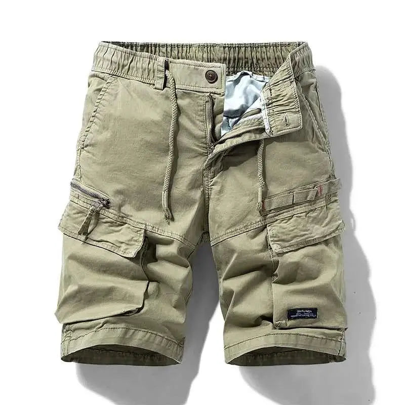 Mens Cotton Cargo Shorts Camouflage Bermuda Beach Jogger Casual Summer Wear Lightweight Durable