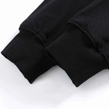 2025 Men Hip Hop Streetwear Hoodie Sweatshirt With Eyes Print Harajuku Pullover Cotton Casual Black