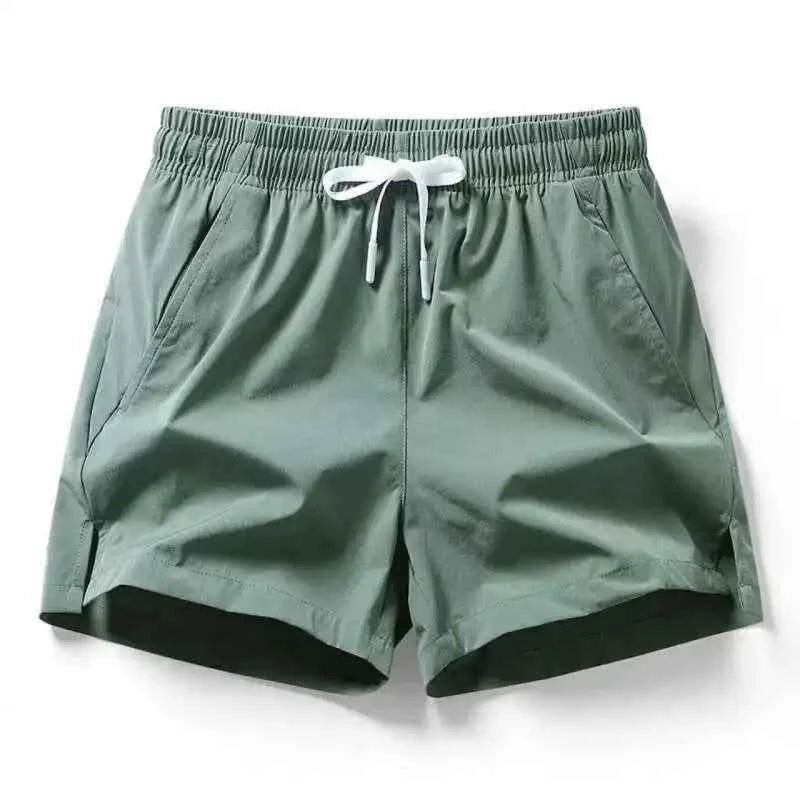 Summer Outdoor Invisible Zipper Open Crotch Casual Ice Cool Shorts For Men And Couples