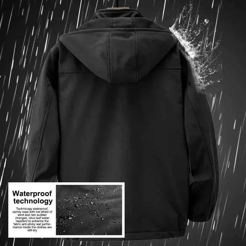 Men Winter Autumn Tracksuit 2 Piece Set Jacket And Pants Sportswear Sweat Suit Brand Fashion