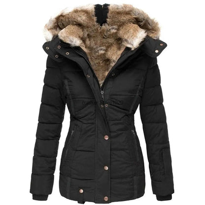 Women Padded Cotton Jacket Thick Casual Winter Parka for Cold Weather S5XL TeenStylo